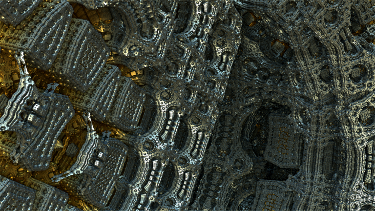 Mandelbulb 3D Fractal City 2